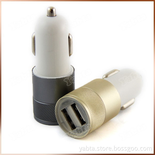 2015 New Dual USB Glass Fiber PCB 2.1A Car Charger